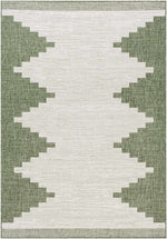 Boutique Rugs - Djugun Green Indoor & Outdoor Rug Rugs Boutique Rugs 5'3" x 7'7" Rectangle  Thumbnail