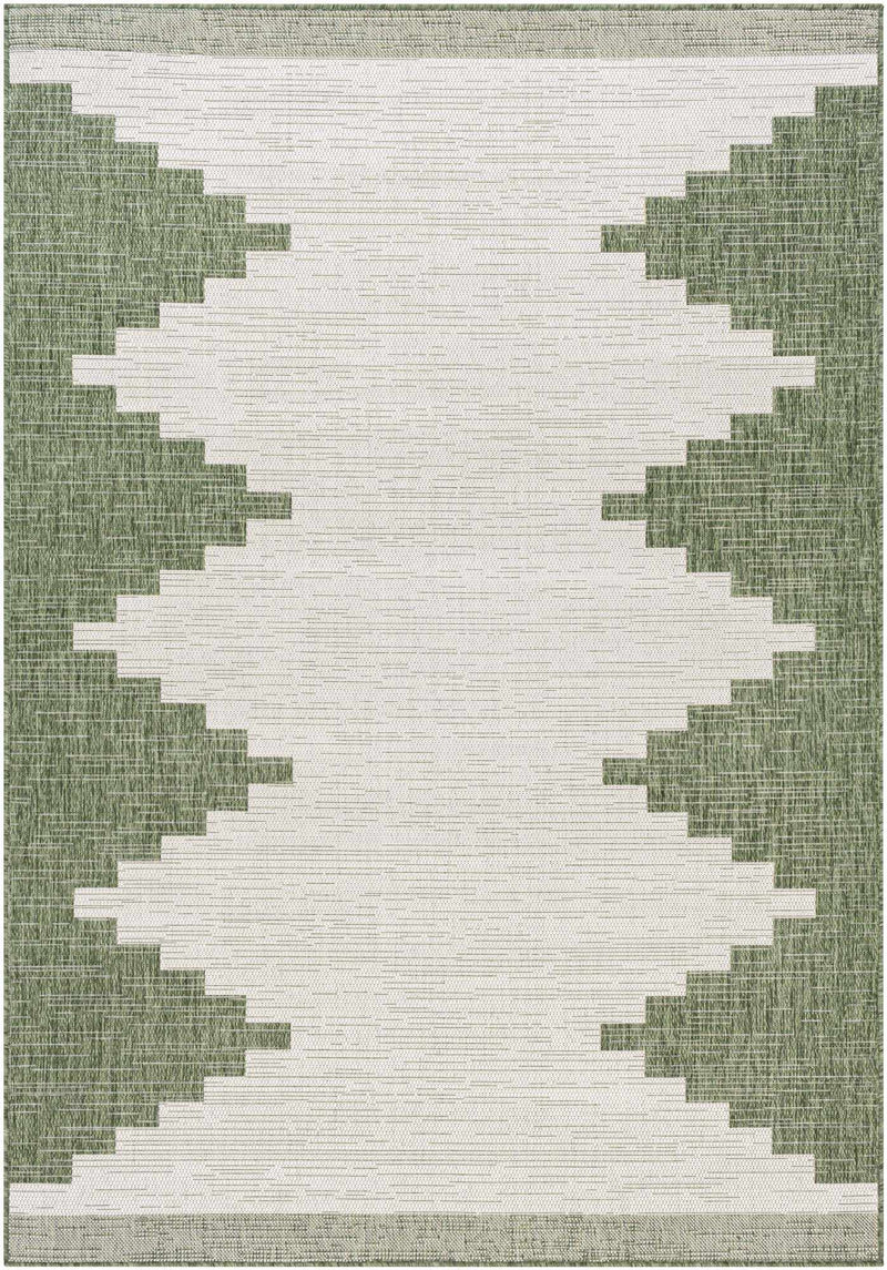 Boutique Rugs - Djugun Green Indoor & Outdoor Rug Rugs Boutique Rugs 5'3" x 7'7" Rectangle 