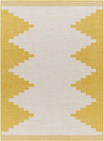 Boutique Rugs - Djugun Yellow Outdoor Rug Rugs Boutique Rugs 5'3" x 7'7" Rectangle  Thumbnail