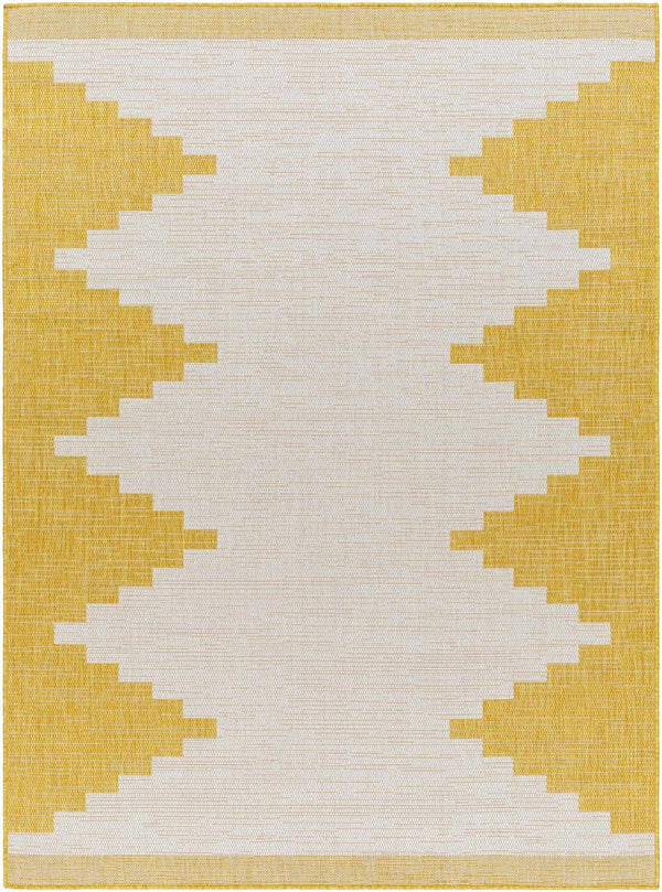 Boutique Rugs - Djugun Yellow Outdoor Rug Rugs Boutique Rugs 5'3" x 7'7" Rectangle 