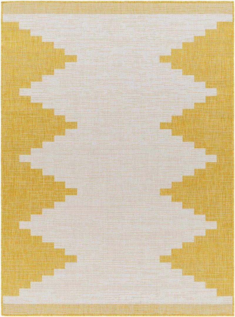 Boutique Rugs - Djugun Yellow Outdoor Rug Rugs Boutique Rugs 5'3" x 7'7" Rectangle 