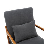 Walker Edison | Modern Accent Chair with One Pillow Thumbnail