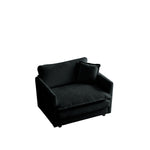 Walker Edison | Cloud Deep Seat Accent Sofa Chair Thumbnail