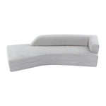 Walker Edison | Boucle Curved Chaise Lounge Modern 109" Sofa Thumbnail