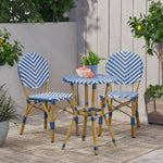 Walker Edison | 3 Piece French Bistro Set Thumbnail