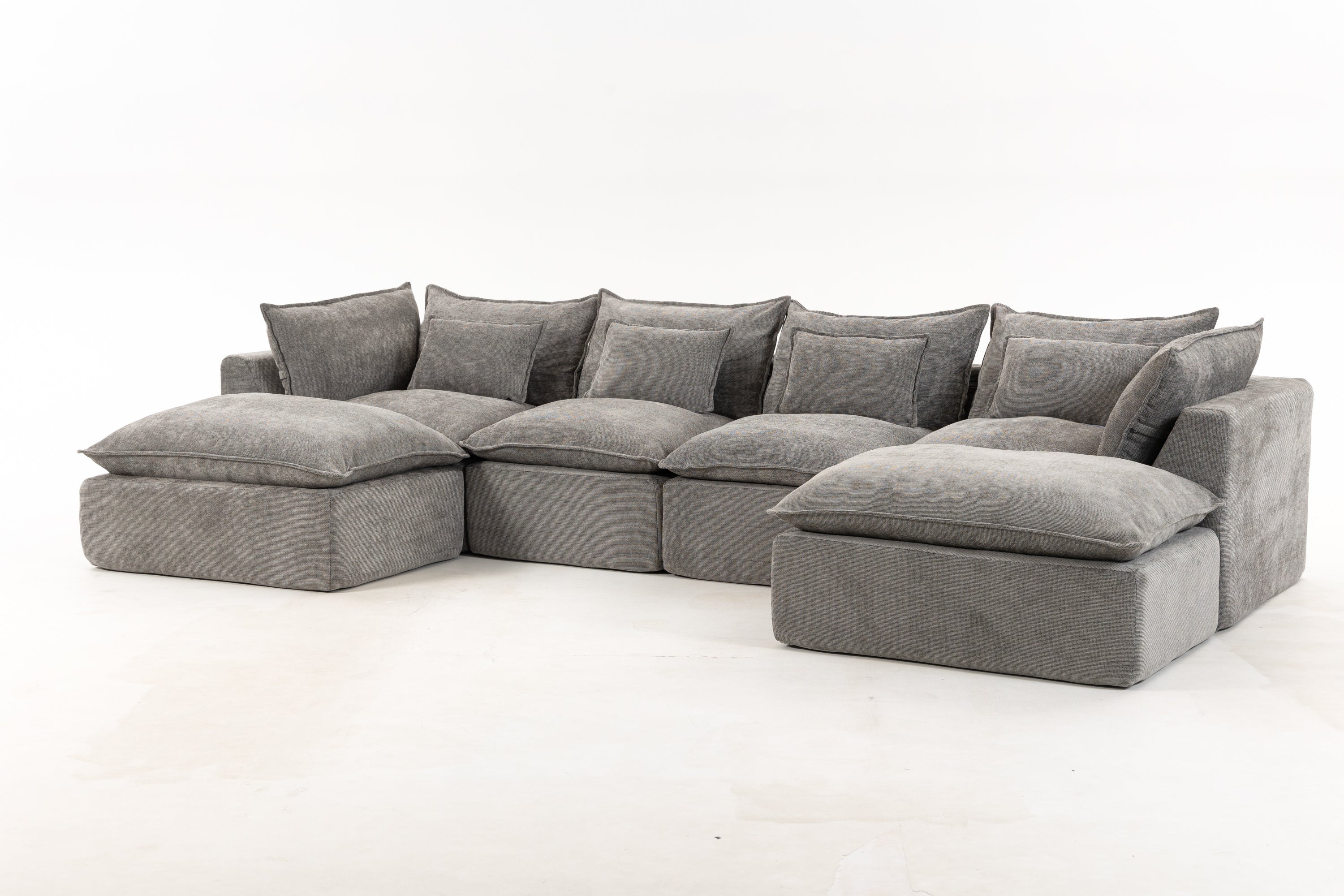 Walker Edison Cloud Modular Sectional Sofa