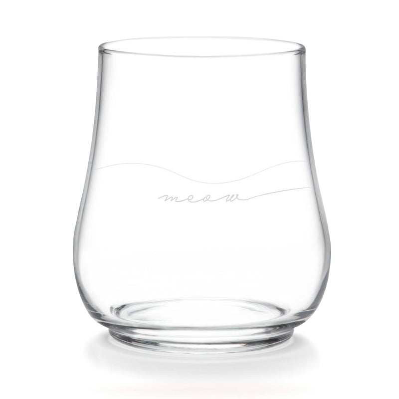 Libbey Modern Pets Meow All-Purpose Glasses, 17-ounce, Set of 4 Cocktails and Spirits Libbey 