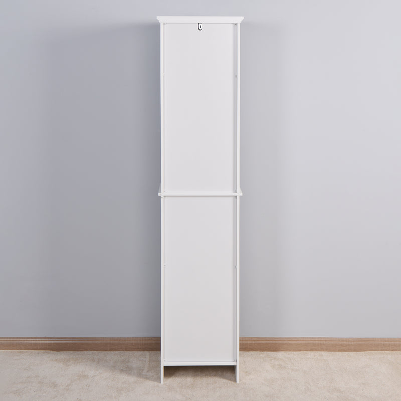 Walker Edison | Tall Slim Storage Cabinet