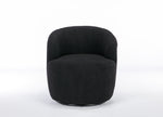 Walker Edison | Teddy Swivel Barrel Accent Chair Thumbnail