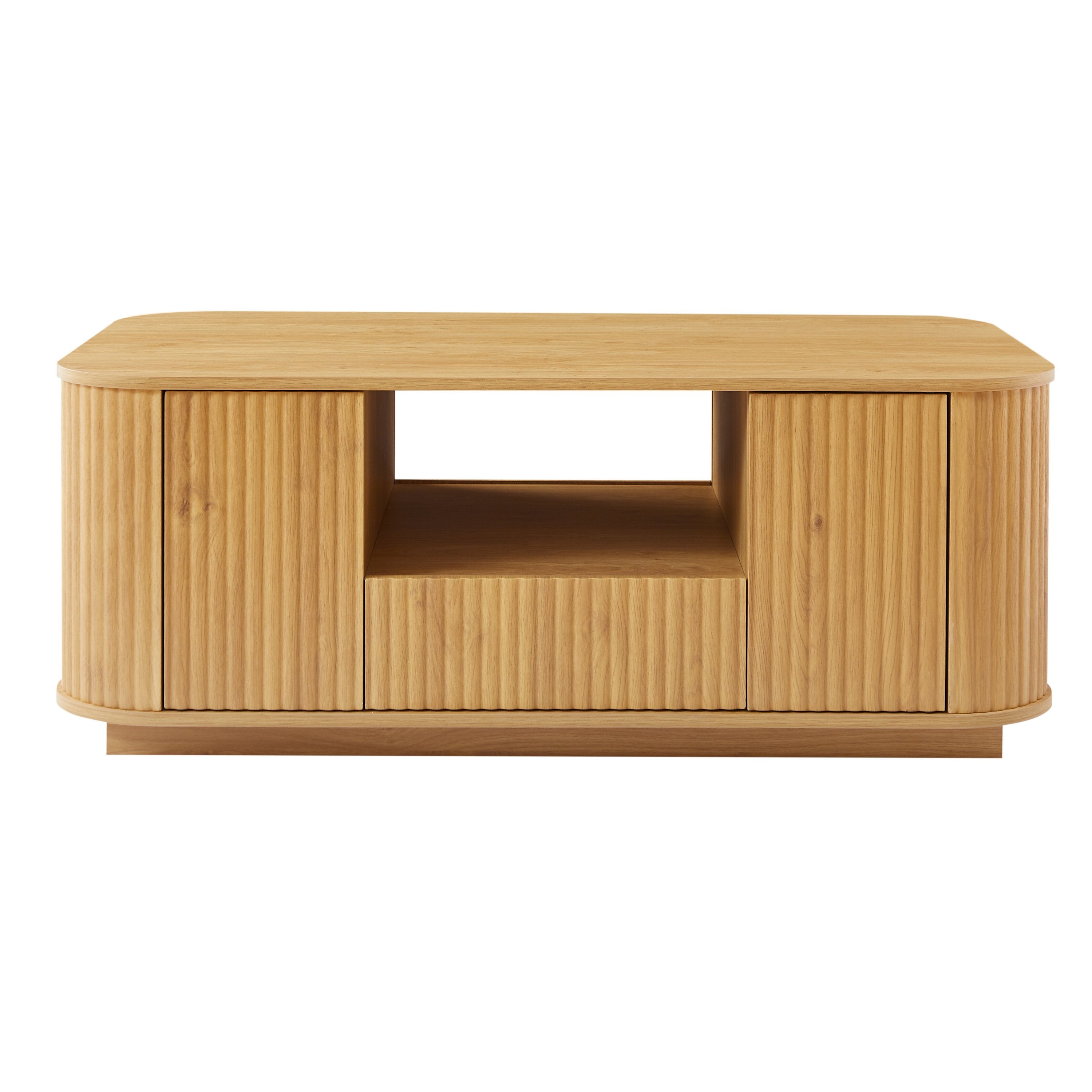 Walker Edison Reeded Coffee Table
