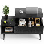 Walker Edison | Lift Top Coffee Table Desk with Storage Thumbnail