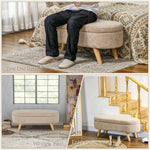 Walker Edison | Teddy Storage Ottoman Bench for any room Thumbnail