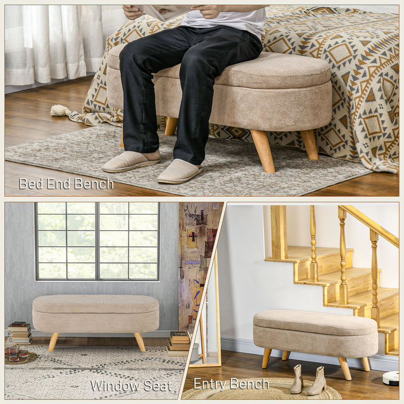 Walker Edison | Teddy Storage Ottoman Bench for any room