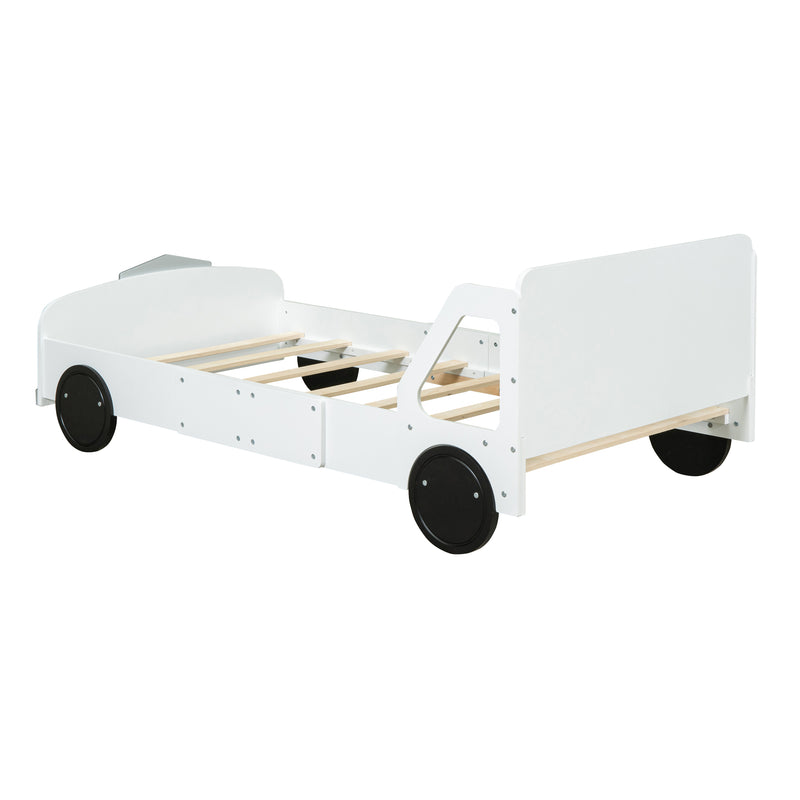 Walker Edison | Full Size Car Shaped Platform Bed