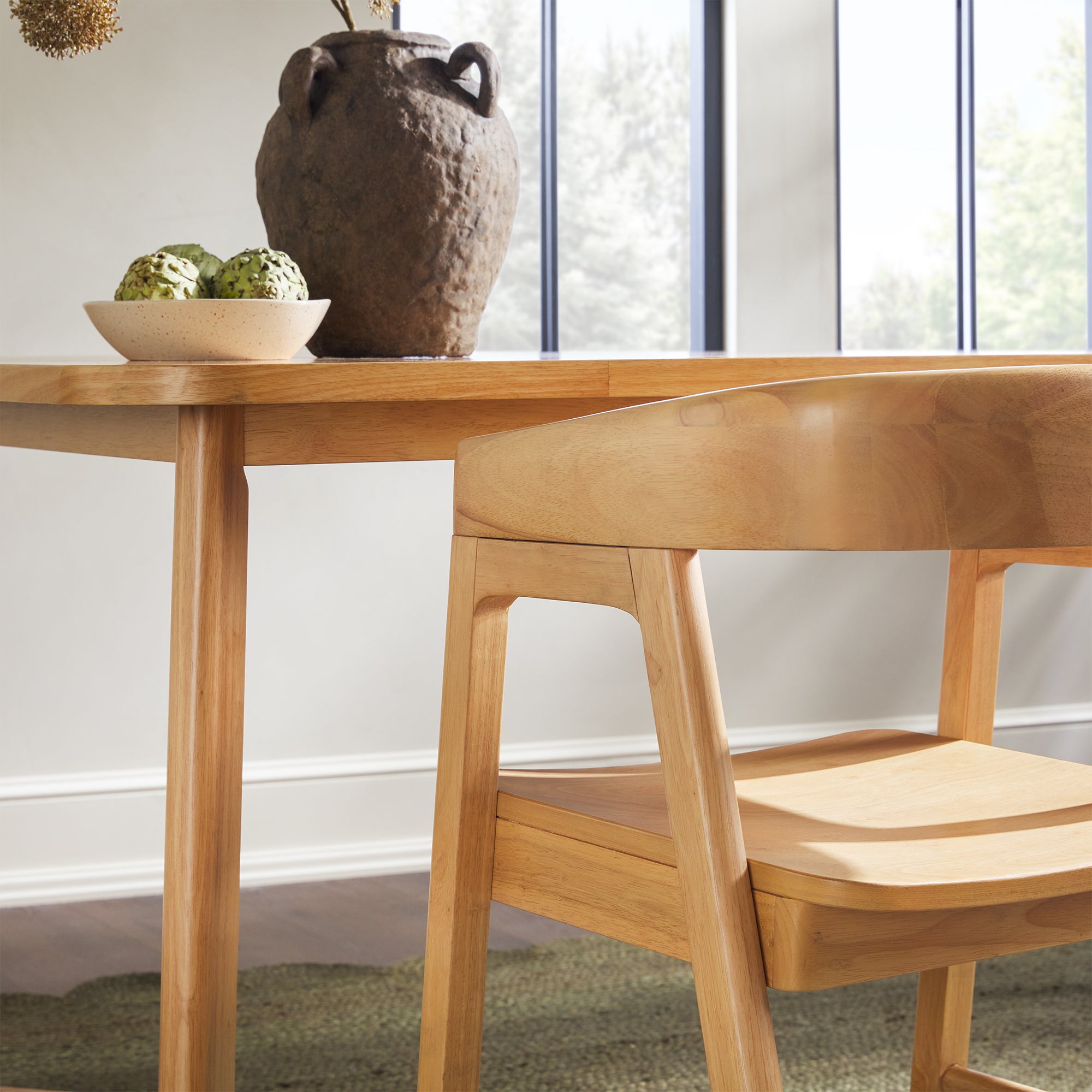 Walker Edison Ezra Dining Chair - Thumbnail 2