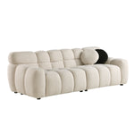 Walker Edison | Marshmallow Cloud Boucle 3 Seater Sofa Thumbnail