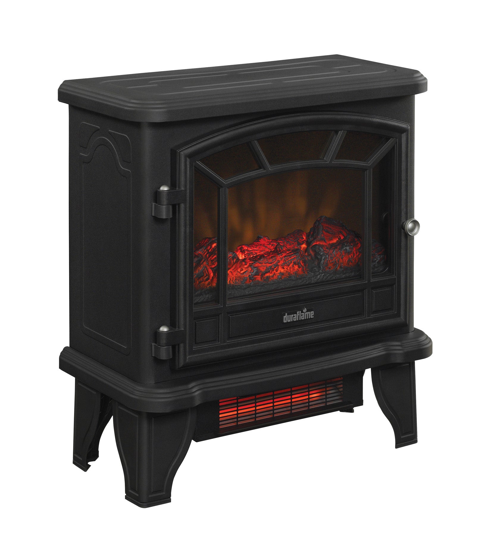 duraflame® Electric Fireplace Stove Heater with Temperature Dial