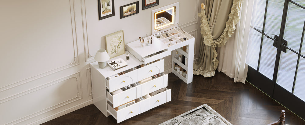 luxury white dressing table Amazon.com: hezhuhe2258 Vanity Table Luxury White Vanity Set with 3 Drawers Dressing Table Simple Wood Makeup Table Storage Cabinet Bedroom Storage Wooden Drawer Storage Makeup Table Dressing Table : Home & Kitchen