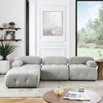 Walker Edison | Modular Cloud Sectional Sofa Thumbnail