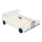 Walker Edison | Full Size Car Shaped Platform Bed Thumbnail