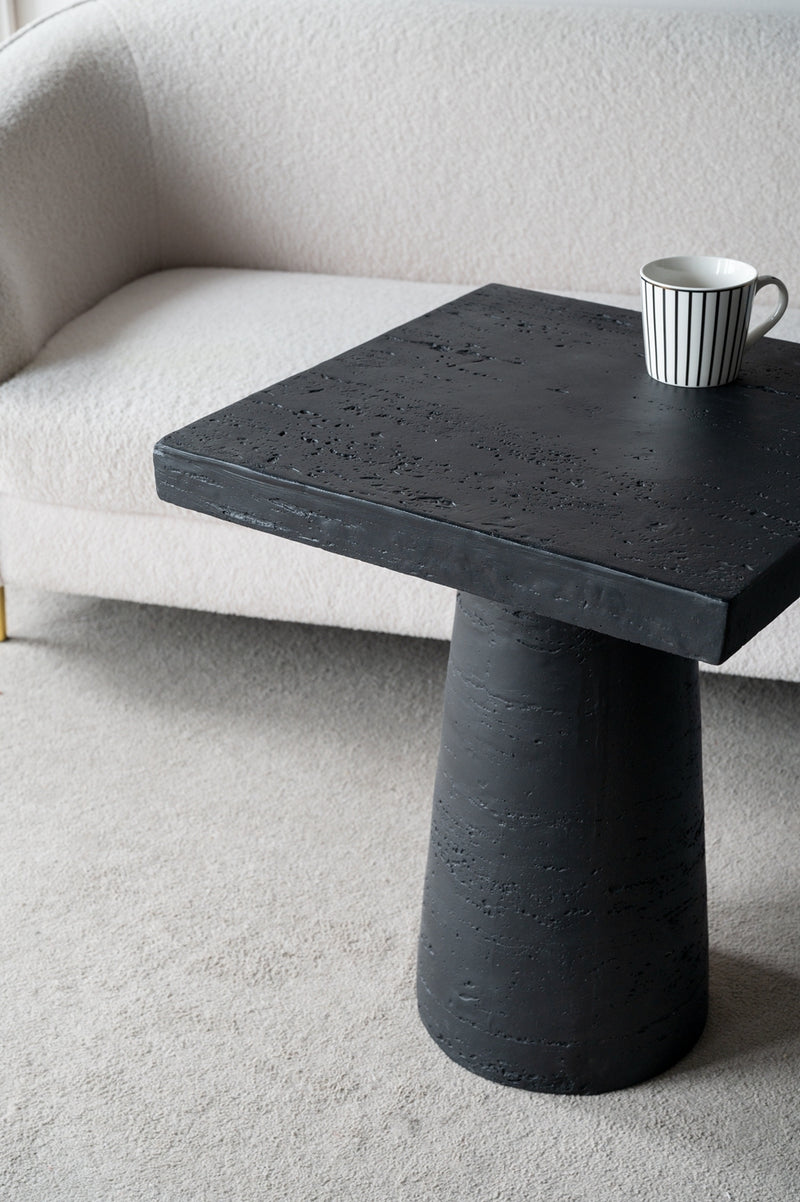 Walker Edison | Black Square Side Table