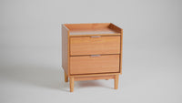 Lee Mid-Century Modern Wood Nightstand Video Thumbnail