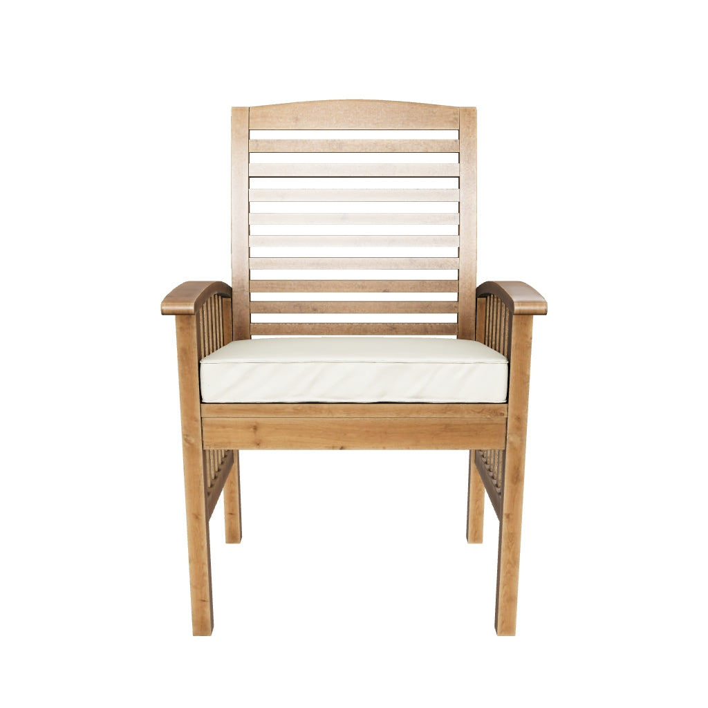 Walker Edison Midland Patio Chairs - Thumbnail 3