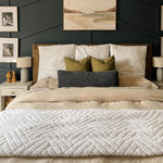 LushDecor - Belgian Flax Linen Rich Cotton Blend Duvet Cover 3 Piece Set Thumbnail