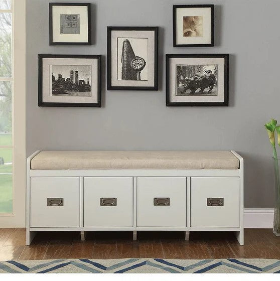 Walker Edison | Entryway Bench with Storage