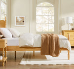 Traditional Vivienne Easy Assembly Solid Wood Bed Thumbnail