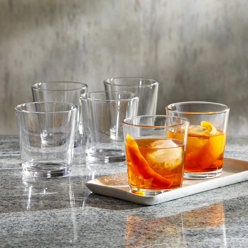 Libbey Bar Essentials Double Old Fashioned Glasses, 12-ounce, Set of 6 Cocktails and Spirits Libbey 