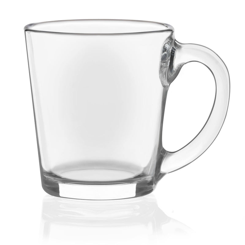 Libbey All-Purpose Glass Mug Set, 13.5-ounce, Set of 12 Beverageware Libbey 
