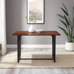 47" Modern Drop-Leaf Dining Table Living Room Walker Edison  Thumbnail