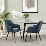 Upholstered Dining Arm Chair Living Room Walker Edison  Thumbnail