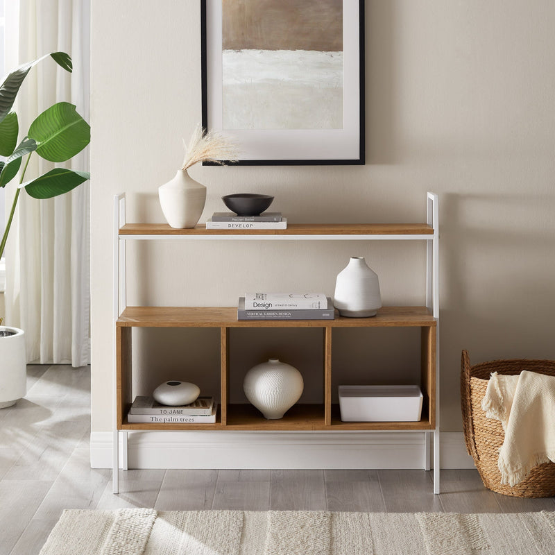 Arlo 40 3 Cube Storage Shelf Walker Edison Arlo 40 3 cube storage shelf walker edison