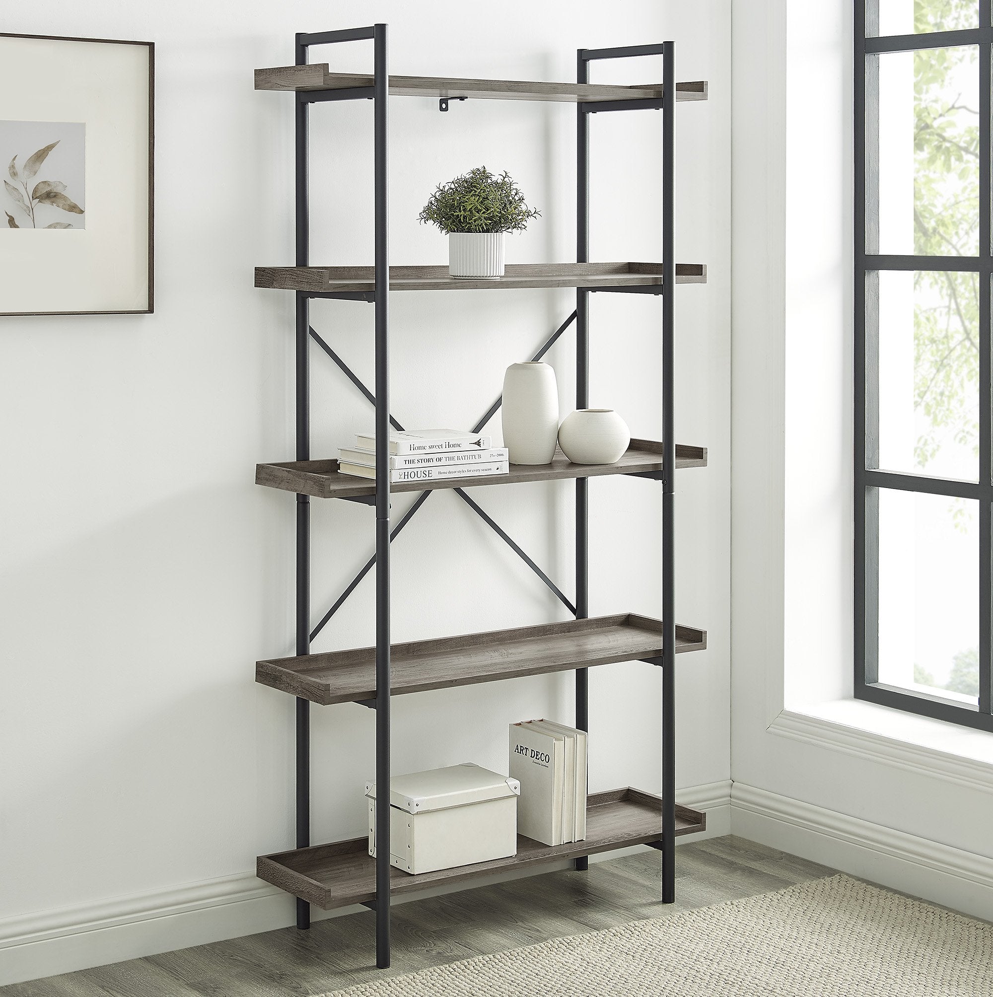 Urban Pipe Bookshelf – Walker Edison