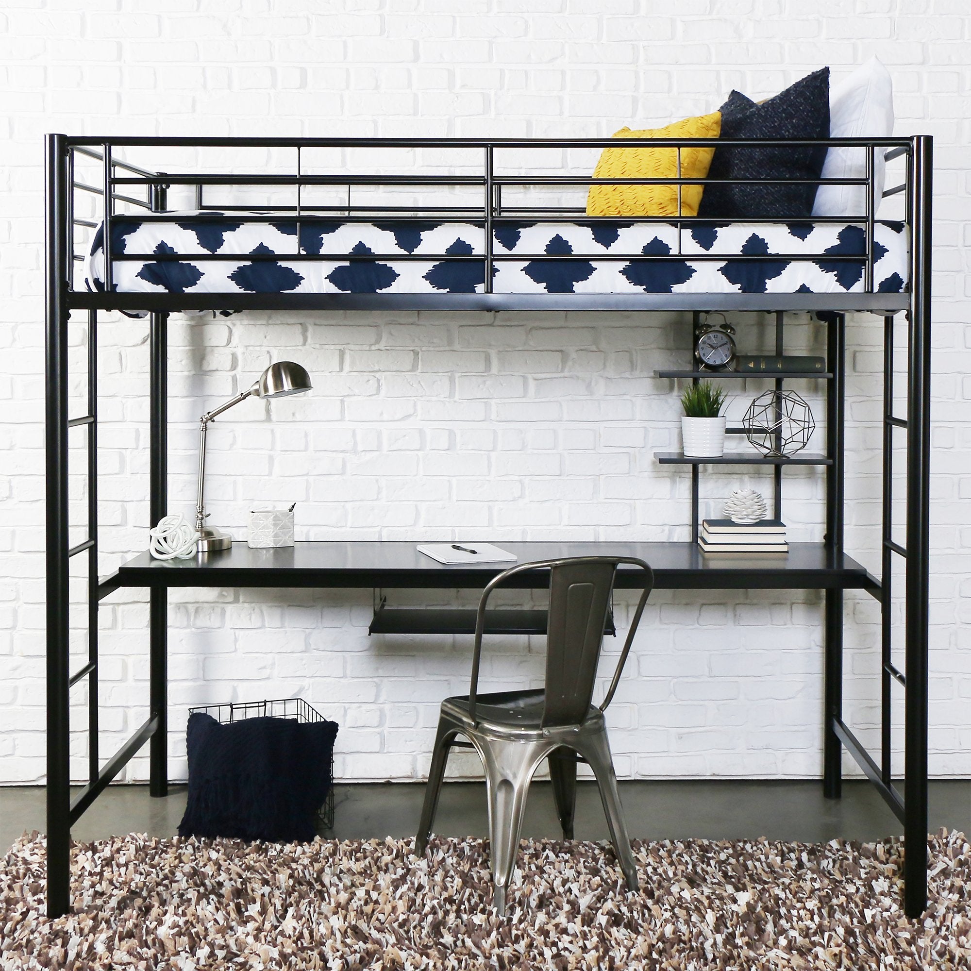 Sunset Twin over Workstation Bunk Bed – Walker Edison
