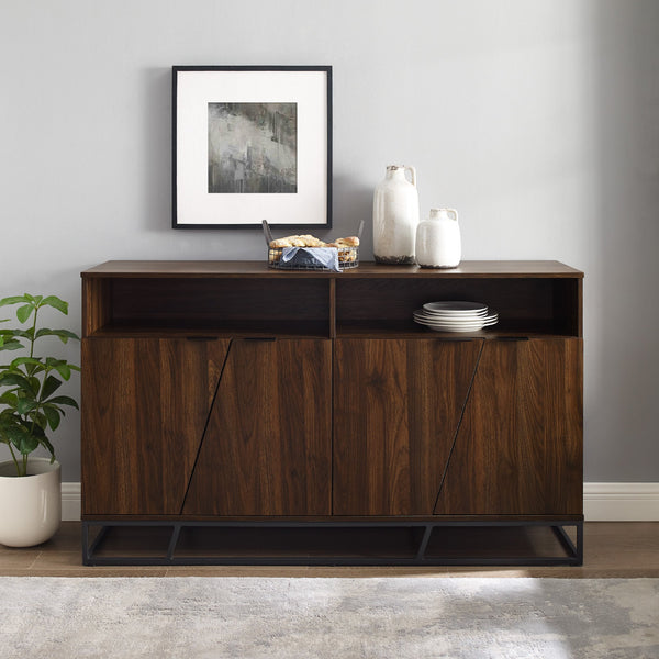 Ian Angled Door Sideboard Dining Room Walker Edison 