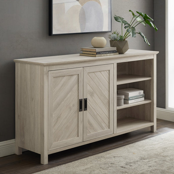 Mila Angled Groove Sideboard Dining Room Walker Edison 