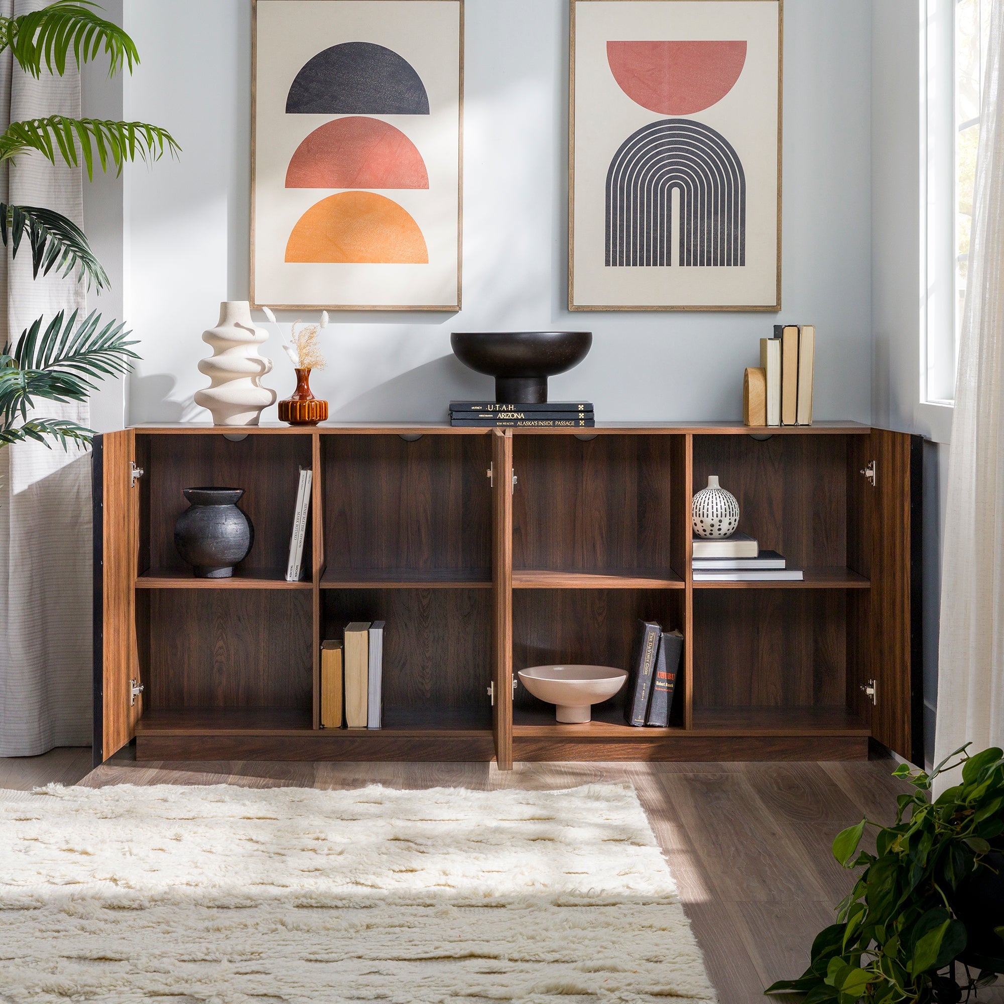 Kacie 70-Inch Modern Sideboard | Walker Edison