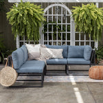 5-Piece Trinidad Modular Sectional Patio Walker Edison  Thumbnail