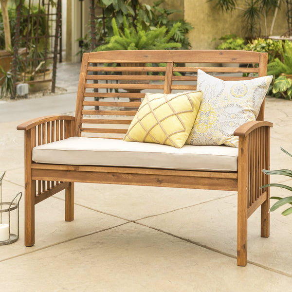 Midland Patio Loveseat Patio Walker Edison Brown 