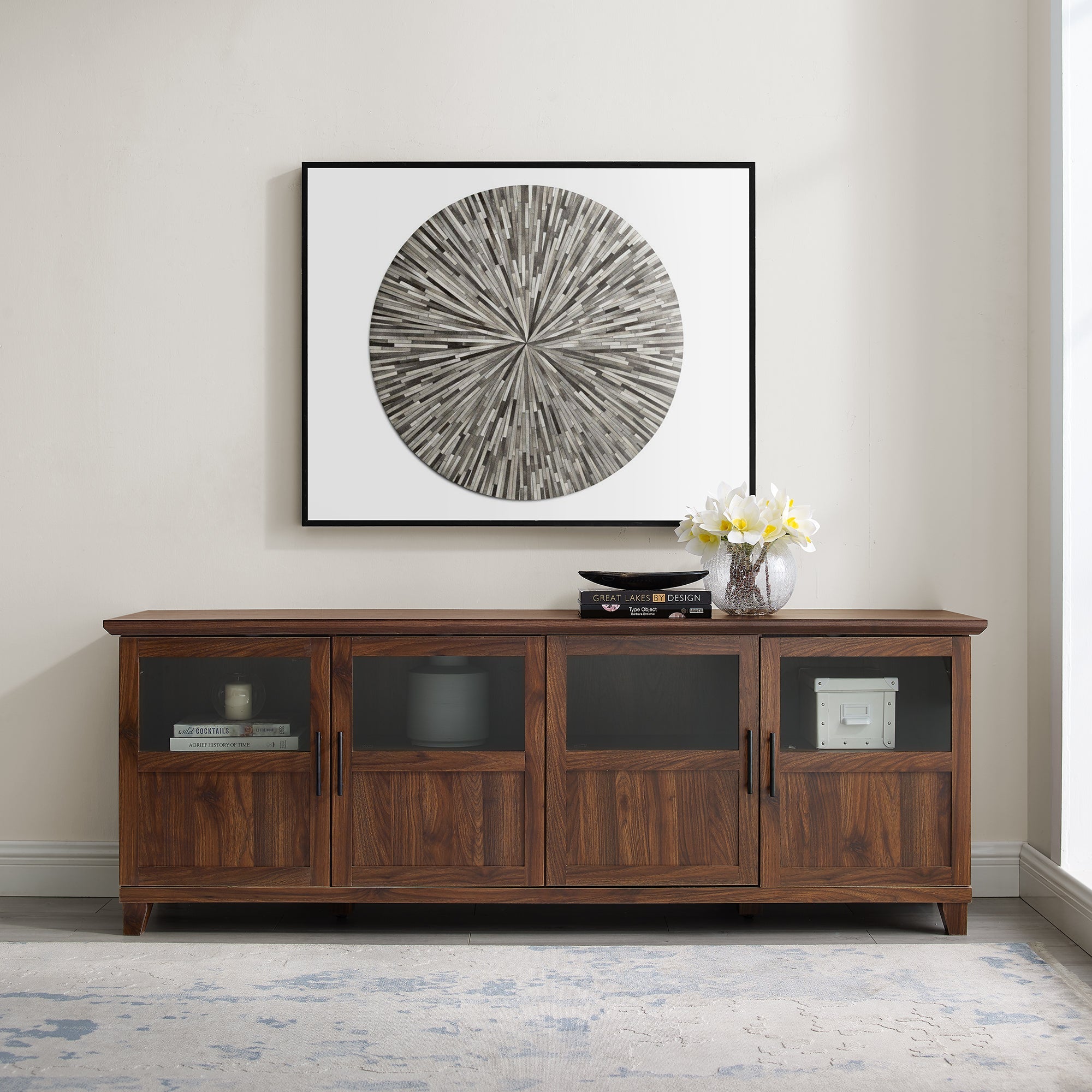 Coastal Vibes Inspired 70 Inch TV Stand – Walker Edison