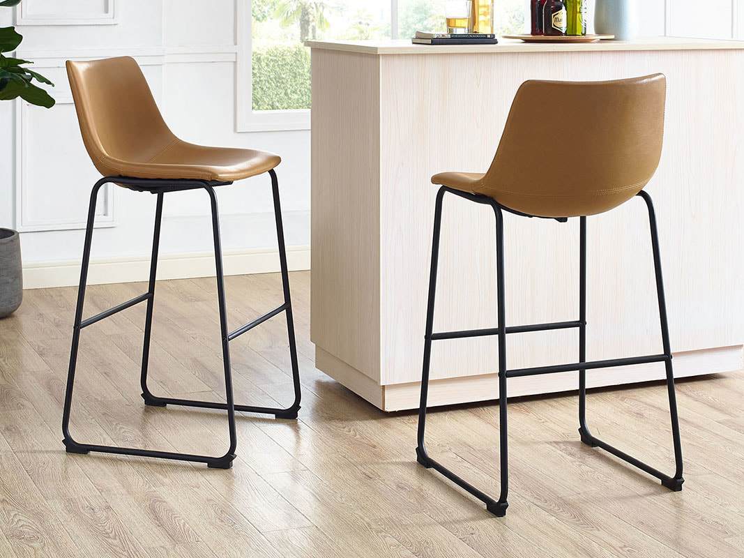 Walker Edison Bar Stool - Thumbnail 3