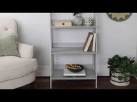 Ladder Wooden Shelf External Video Thumbnail