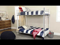 Sunrise Twin over Futon Bunk Bed External Video Thumbnail