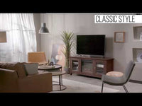 58" Traditional Electric Fireplace TV Stand External Video Thumbnail