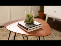 Hairpin Leg Nesting Coffee Table Set External Video Thumbnail